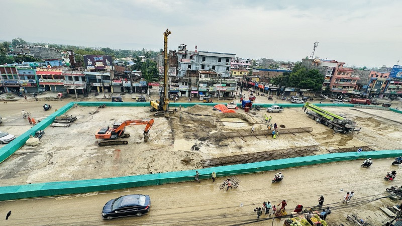 पूर्व–पश्चिम राजमार्गअन्तर्गत लहानमा ‘ओभरपास’ निर्माण शुरू