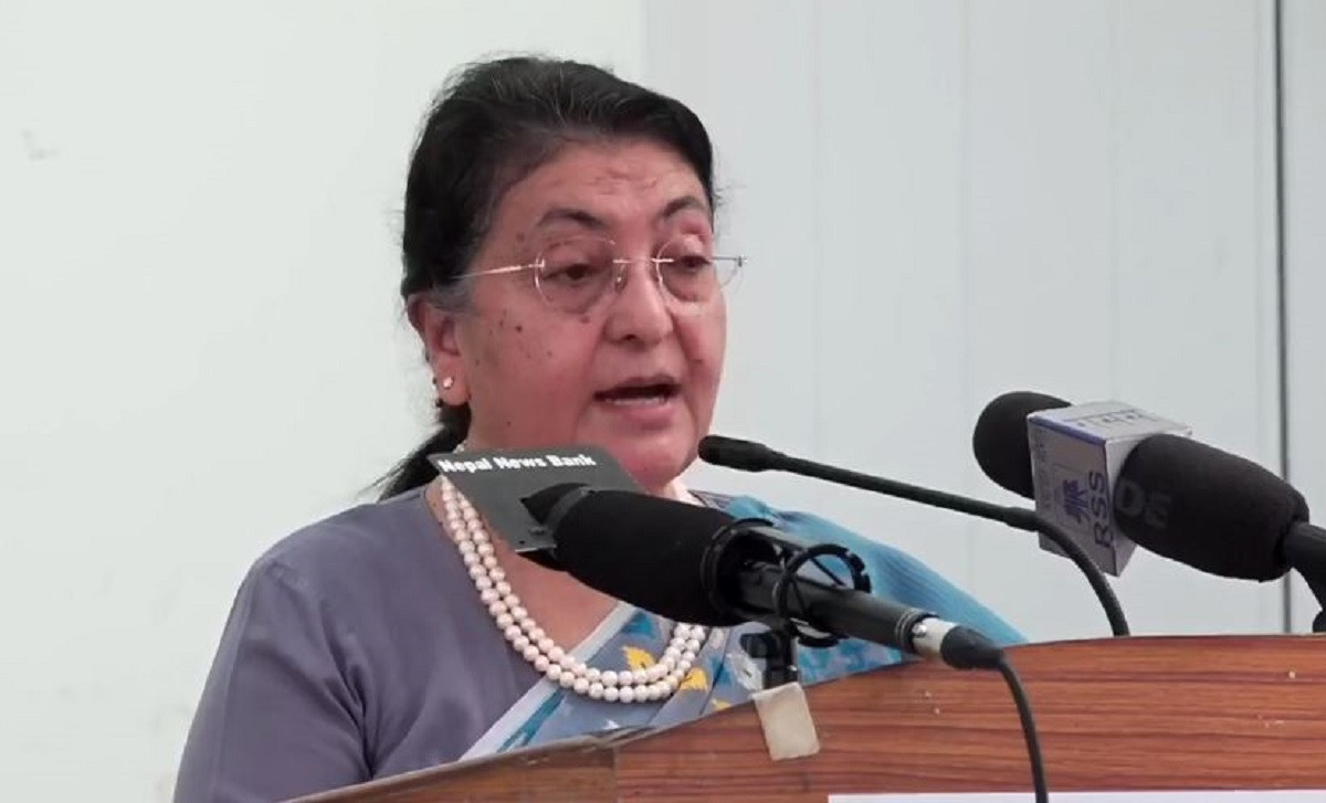पूर्वराष्ट्रपति भण्डारीबाट बुद्धजयन्ती र उँभौली पर्वको शुभकामना