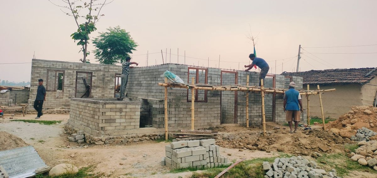 दलित परिवारका लागि सुरक्षित आवास निर्माण गरिँदै