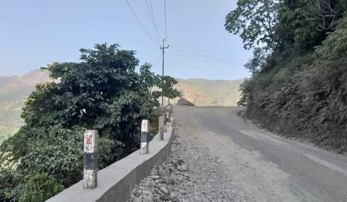 राप्ती राजमार्गको राम्री–कपुरकोट सडक एक हप्तासम्म बन्द हुने