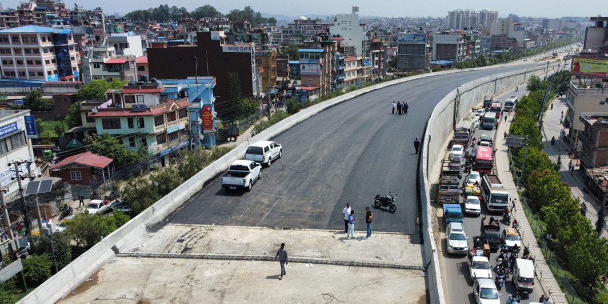 जेठ अन्तिमदेखि ग्वार्को फ्लाइओभरमा गाडी चल्छ : यातायातमन्त्री