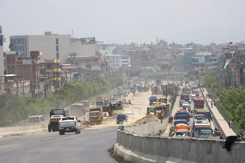 ग्वार्को 'ओभरपास' मा असार १ गतेदेखि गाडी चल्ने