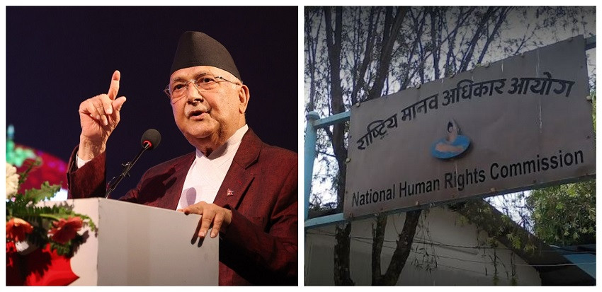 प्रधानमन्त्रीको अभिव्यक्ति चिन्ताजनक : मानव अधिकार आयोग
