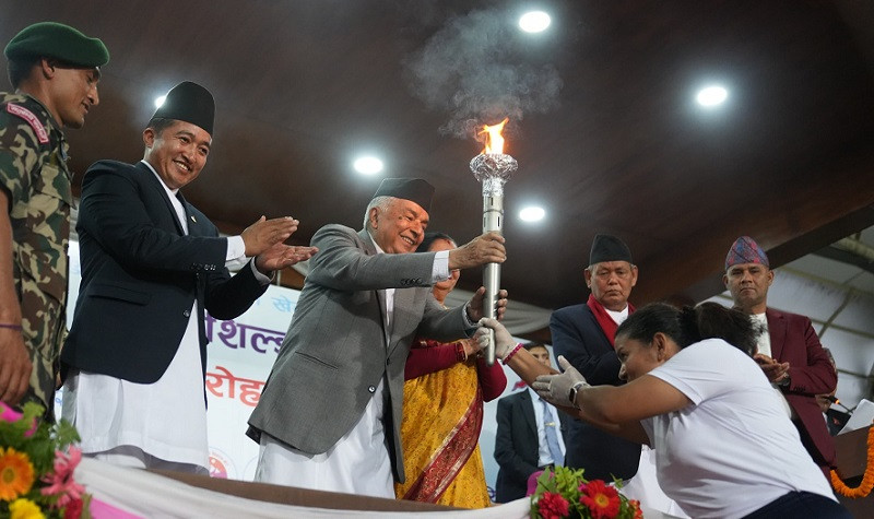 १५औं राष्ट्रपति रनिङ शिल्ड प्रतियोगिता शुरु