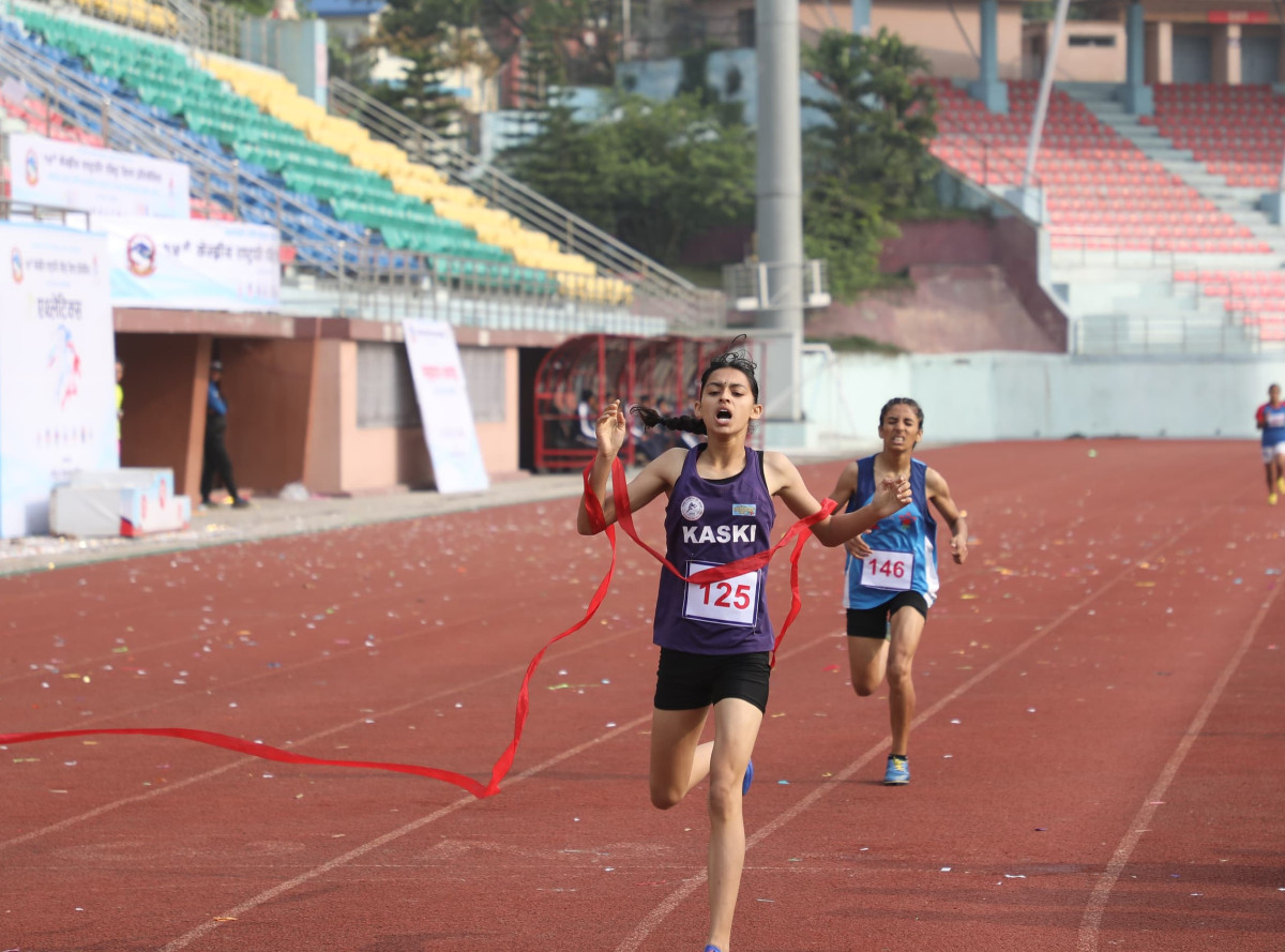 राष्ट्रपति रनिङ सिल्डको दोश्रो दिन ४ नयाँ जुनियर राष्ट्रिय कीर्तिमान