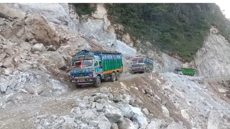 कालीगण्डकी करिडोर गुल्मी खण्डको सडक एकतर्फी सञ्चालन