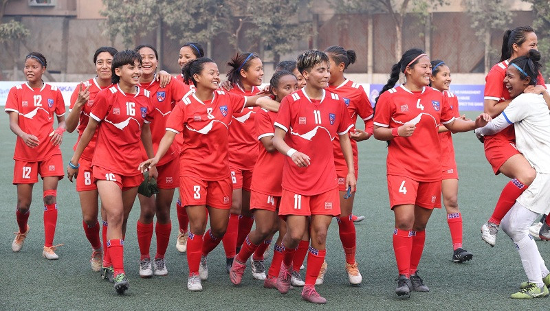 साफ यू-२० महिला च्याम्पियनसिप टोलीको घोषणा