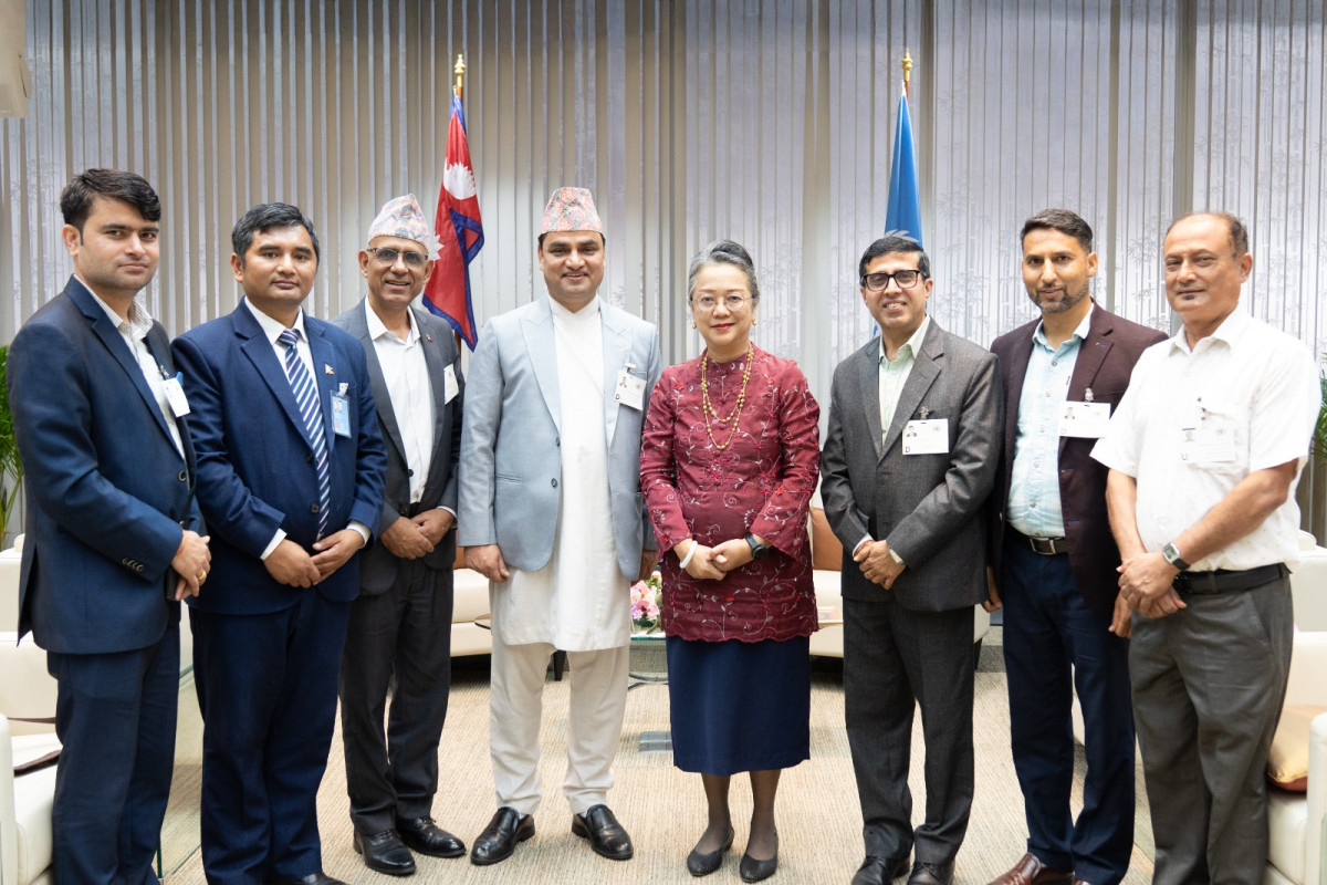 राष्ट्रसंघीय क्षेत्रीय मन्त्रिस्तरीय सम्मेलनमा स्वास्थ्य मन्त्री पौडेलको सम्बोधन