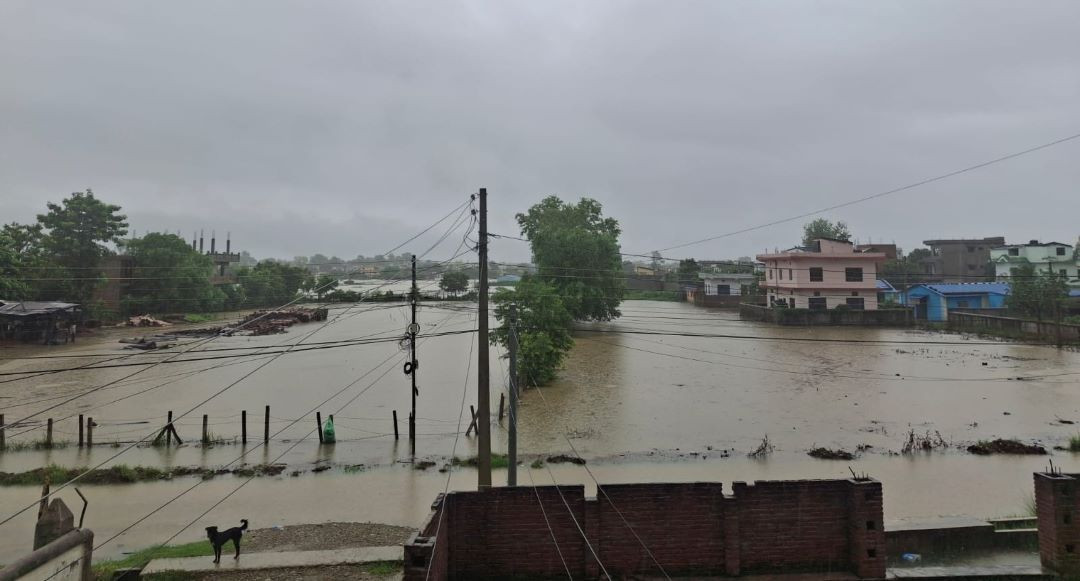 धनगढीमा दुई सय मिलिमिटर वर्षा, ठाउँ ठाउँमा डुबान