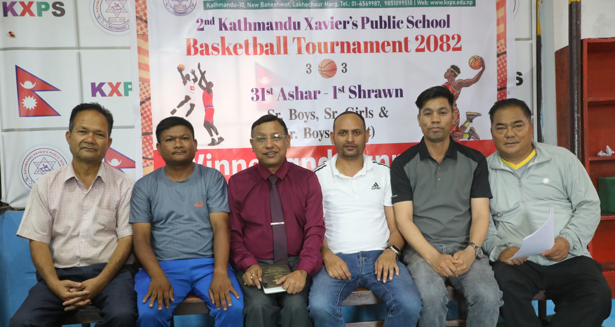 काठमाडौं जेभियर पब्लिक बास्केटबल भोलिदेखि