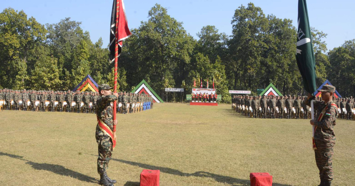 नेपाली सेनाका २१ जनाको बढुवा