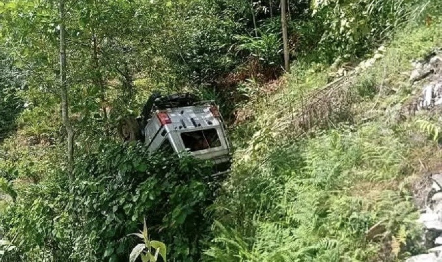 ताप्लेजुङमा बोलेरो दुर्घटना : एक महिलाको मृत्यु