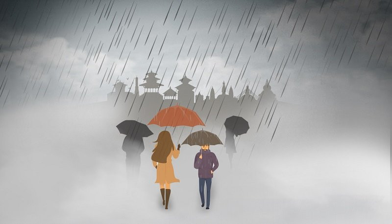 यी भूभागमा मध्यमदेखि भारी वर्षाको सम्भावना