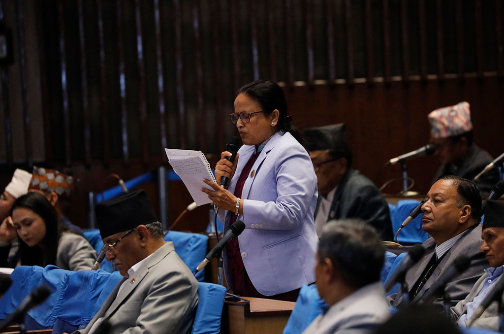 ‘प्रधानमन्त्रीले सांसदहरूको अपमान गर्दै सदनमा झुट बोल्नुभयो’-सांसद शर्मा