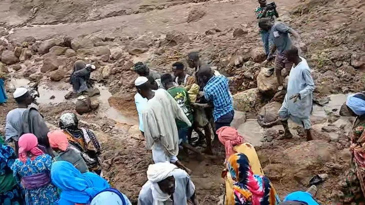 सुडानको डार्फरमा भूस्खलन हुँदा एक हजारभन्दा बढीको मृत्यु