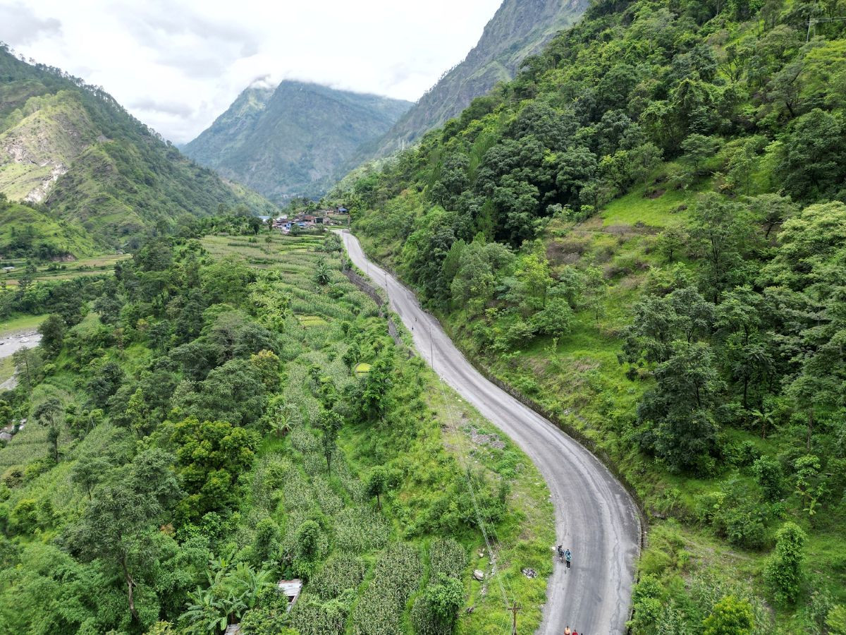 गण्डकीमा २४५ किलोमिटर पक्की सडक निर्माण