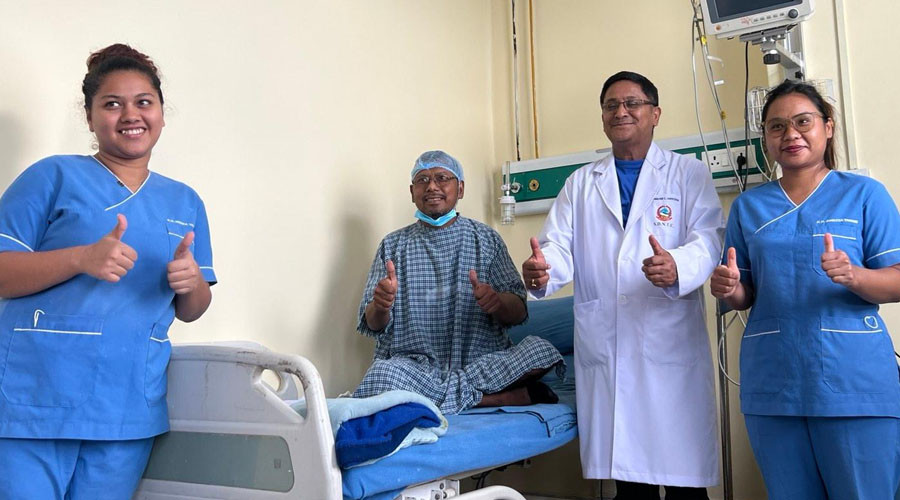 एकै व्यक्तिमा तेस्रो पटक मिर्गौला प्रत्यारोपण
