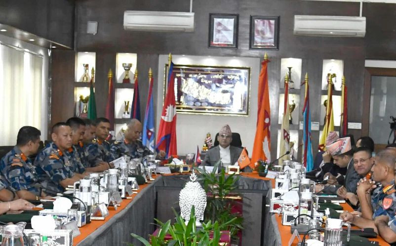 निर्वाचनकाे तयारी गर्न सशस्त्र प्रहरी बललाई गृहसचिवको निर्देशन