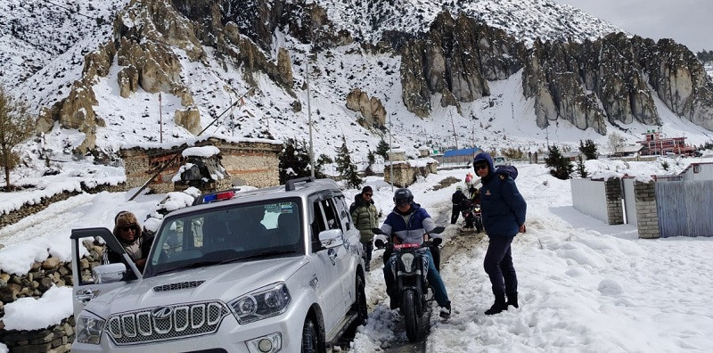 एक हप्ताका लागि रोकियो मनाङ पदयात्रा, अन्नपूर्ण आधार शिविरबाट फर्कन थाले पर्यटक