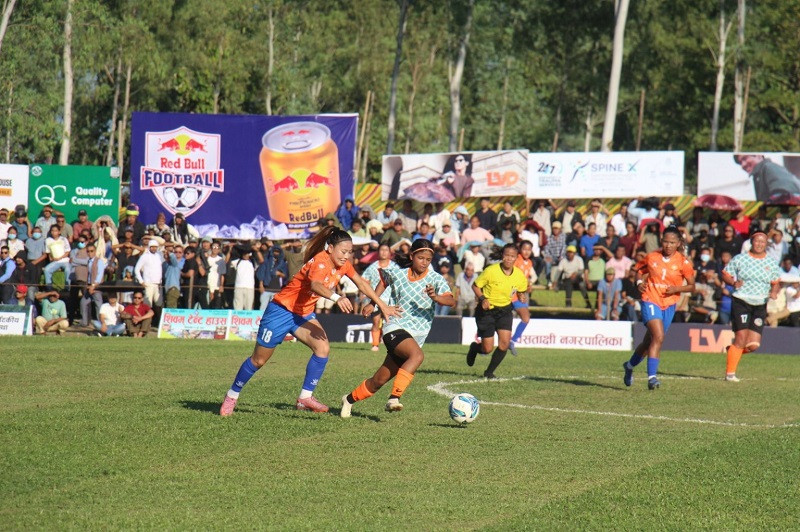 झापा गोल्डकपमा सिंग्लिङ एस.सीलाई ७ गोलले हराउँदै एपीएफ क्लब सेमिफाइनलमा