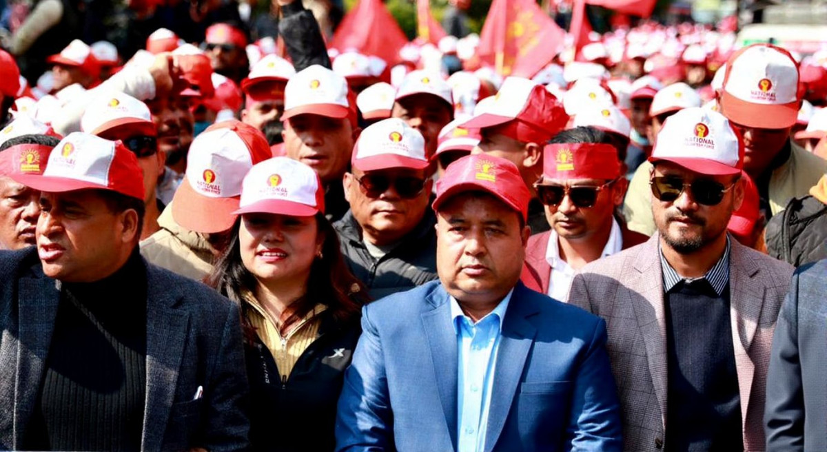 ‘नेसनल भोलेन्टियर फोर्स’ पार्टीको स्वयंसेवक र प्रतिरोधी संगठन : महेश बस्नेत