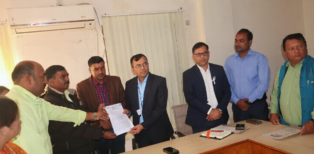जसपा नेपाल रुपन्देहीले २८ बुँदे मागसहित प्रधानमन्त्रीलाई बुझायो ज्ञापनपत्र