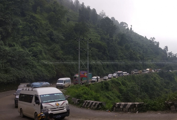 नागढुङ्गा–मलेखु सडकखण्ड आज र भोलि बन्द नहुने