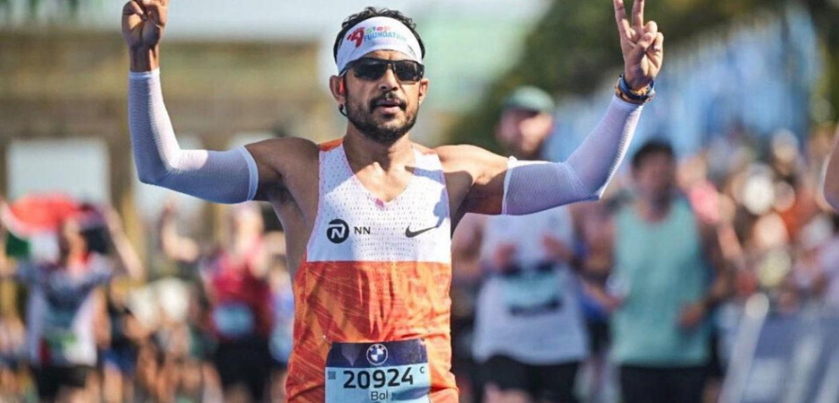 ‘विश्व म्याराथन च्यालेञ्ज’ मा दौडिँदै बाल जोशी