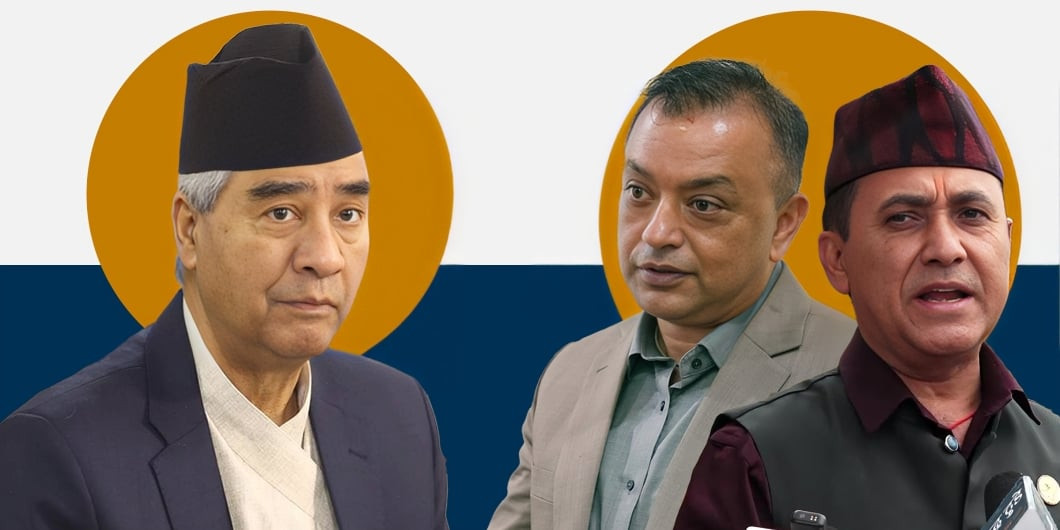 सभापति देउवासँग कुरा नमिलेपछि बाहिरिए महामन्त्रीद्वय थापा र शर्मा