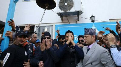 उम्मेदवारी दर्ताका लागि बालेन शाह झापा–५ मा
