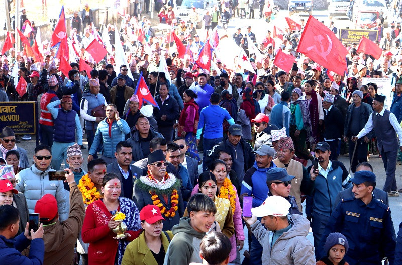 देशभर उत्साहपूर्वक उम्मेदवारी दर्ता चल्दै (तस्वीरहरू)