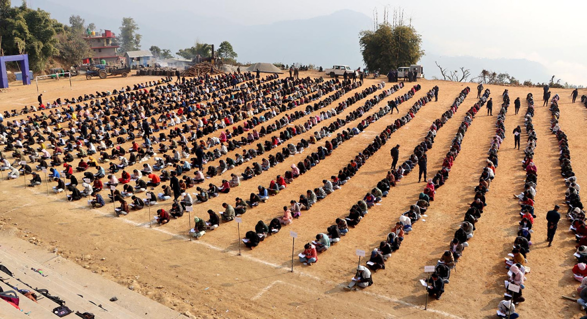 निर्वाचन प्रहरी छनोटका लागि परीक्षा