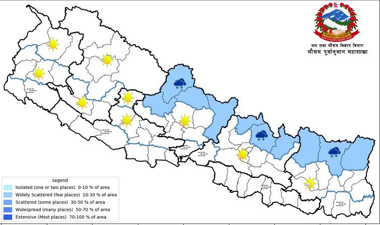 पानी पार्ने प्रणाली बाहिरियो, हिउँदे वर्षाले किसान उत्साहित