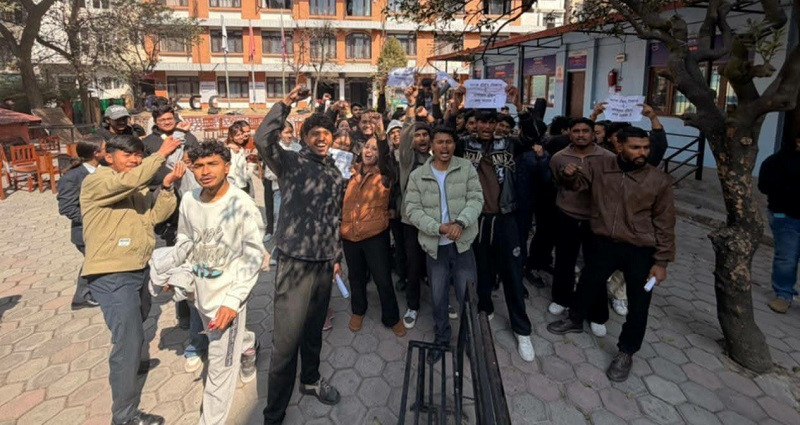के.सी.सी.मा अनेरास्ववियूको आन्दोलन