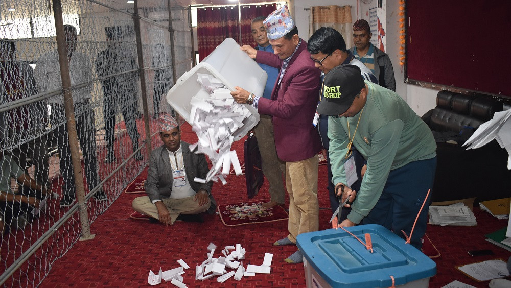 सङ्खुवासभामा चार स्थानबाट मतगणना