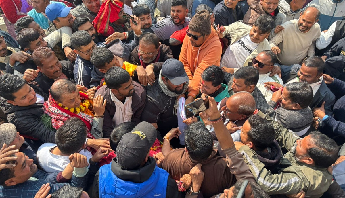 पूर्वप्रधानमन्त्री ओलीलाई परेको पितृशोकप्रति सभापति थापाद्वारा दुःख व्यक्त