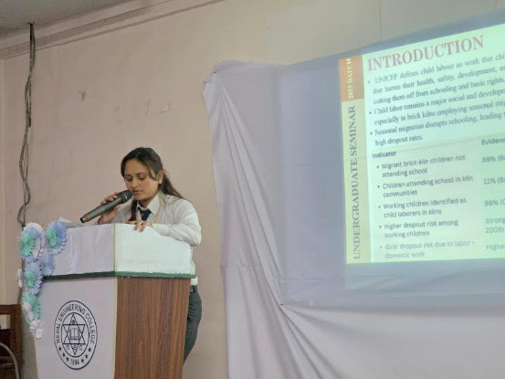 नेपाल इन्जिनियरिङ कलेजका विद्यार्थीद्वारा सामाजिक, सांस्कृतिक र शहरी चुनौतीबारे ९ वटा अनुसन्धान प्रस्तुत