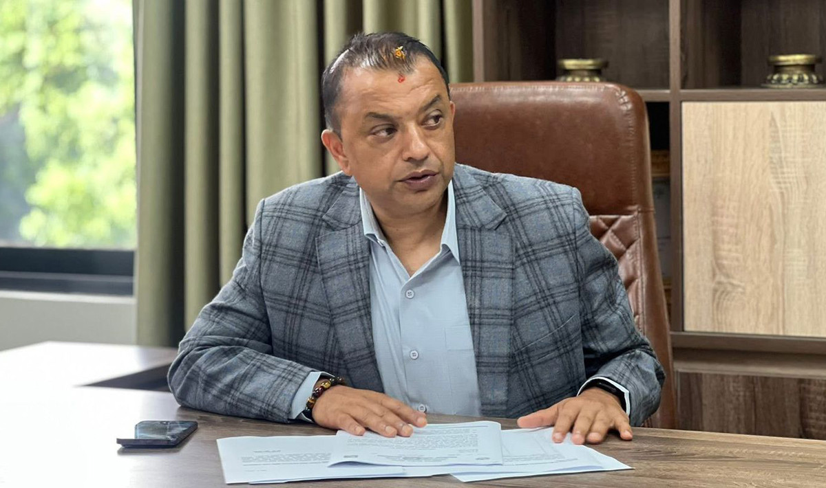 कांग्रेसले स्वीकार गरेन सभापति गगन थापाको राजीनामा