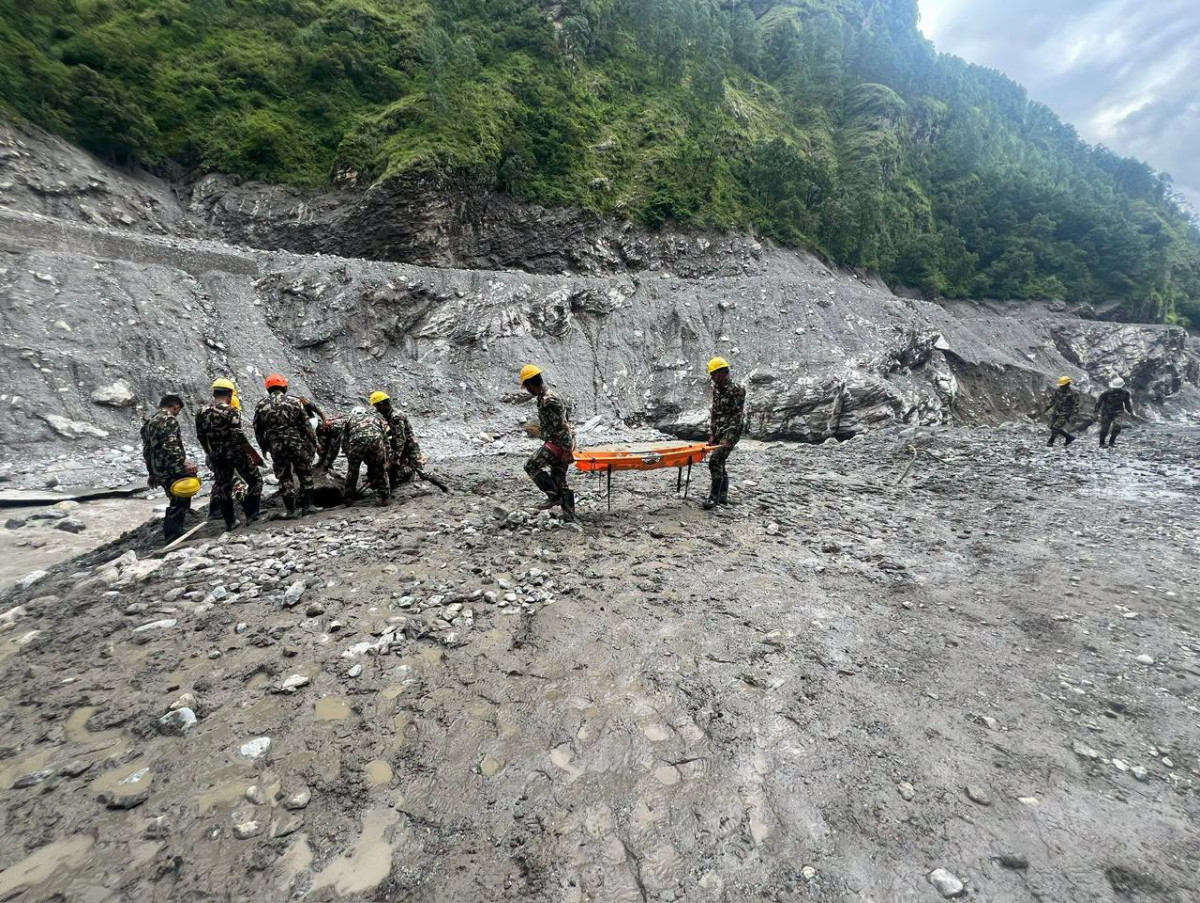 भोटेकोशी बाढीमा ललितपुरका १५७ जना बेपत्ता : दुई जनाको मृत्यु