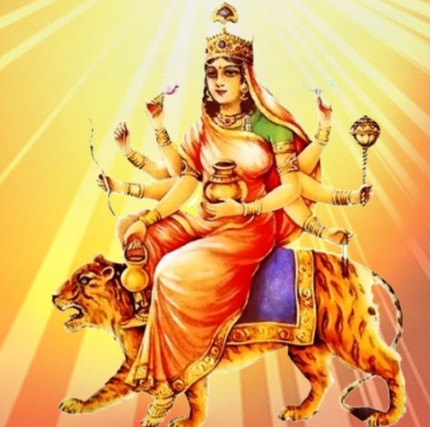 नवरात्रको चौथो दिन कुष्माण्डा देवीको पूजा आराधना गरिँदै