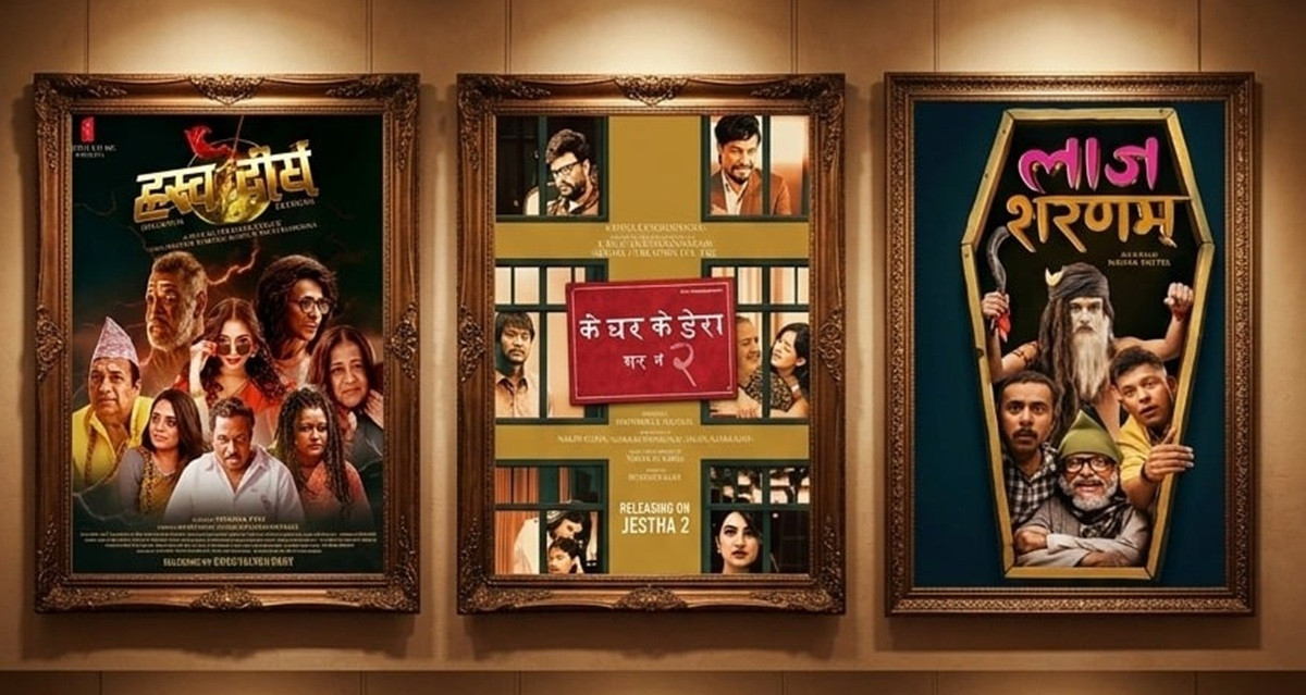 दसैँ–तिहारमा घरमै बसेर हेर्न पाइने आठ नेपाली फिल्म, ‘सिनेमा घर’ले ल्यायो मुभी मेला